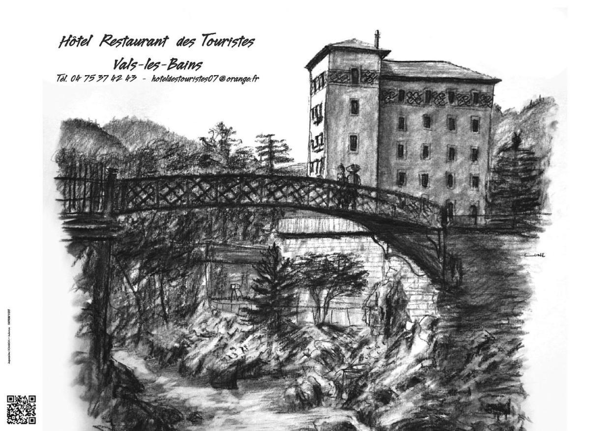 Hotel Restaurant Les Touristes Vals-les-Bains Eksteriør bilde