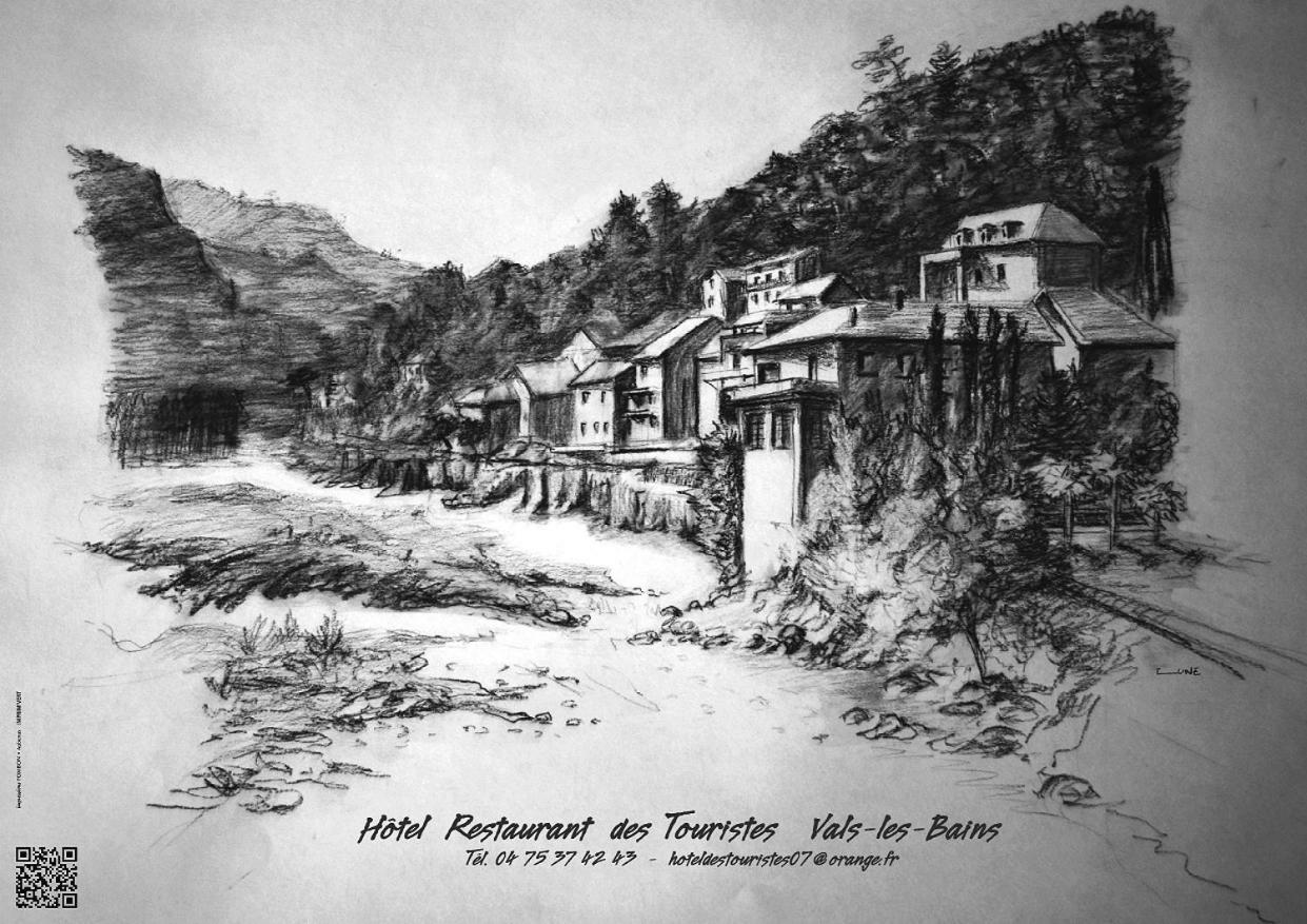 Hotel Restaurant Les Touristes Vals-les-Bains Eksteriør bilde